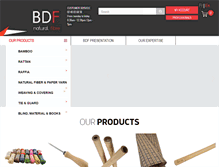 Tablet Screenshot of bdf-douineau.com